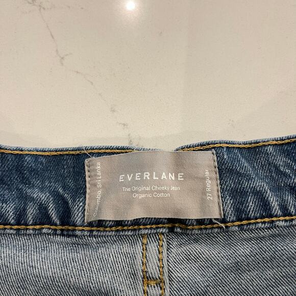 Everlane The Original Cheeky Jean High Rise Straight Jean size 27 - Picture 5 of 10